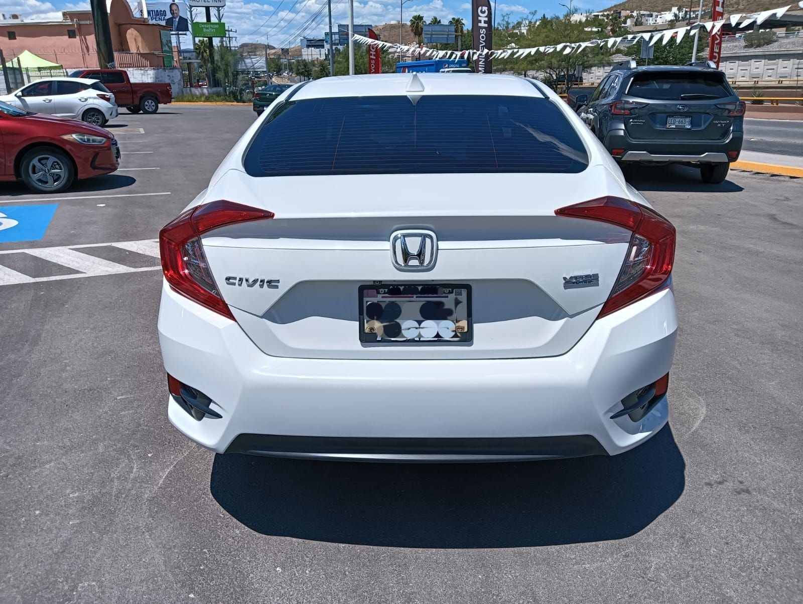 2017 Honda Civic 1.5 Turbo Plus Sedan Piel Cvt