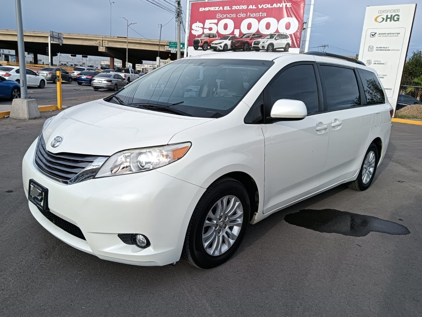 2017 Toyota Sienna 3.5 Xle Tela At