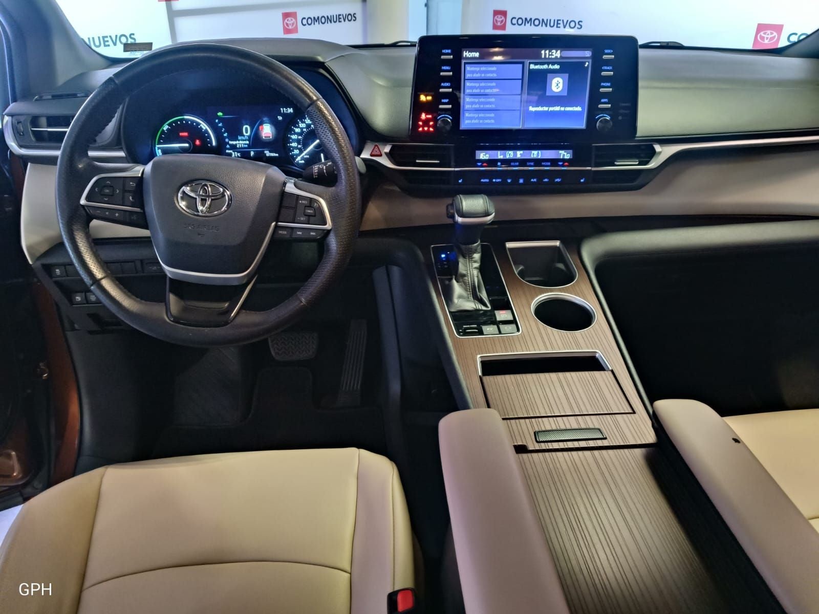 2021 Toyota Sienna 2.5 Xle Piel Hibrido At